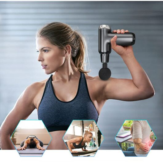 Muscle Massage Gun with 4 Attachments FH-820