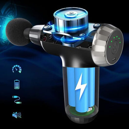 Muscle Massage Gun with 4 Attachments FH-820
