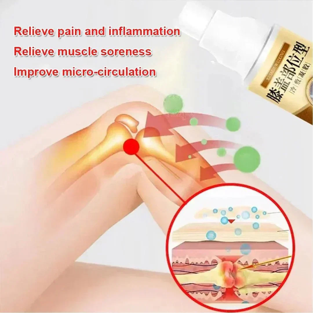 🔥 Fast-Acting Knee Pain Relief Cold Spray – Soothe & Comfort in Seconds