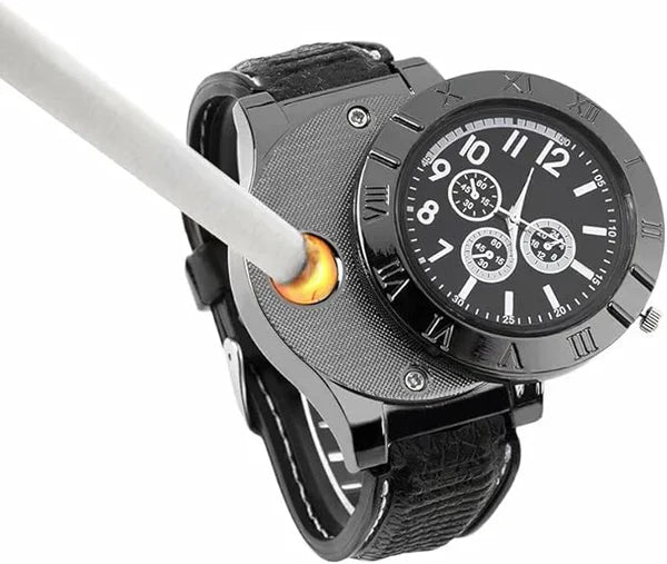 Premium USB Lighter Watch Men's