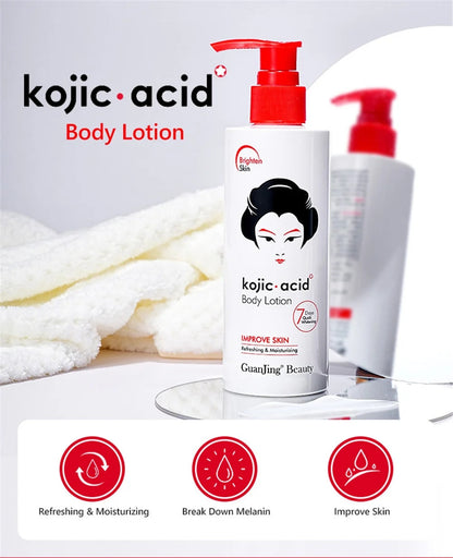 Kojic Acid Skincare Series – Brightening, Dark Spot Removal & Skin Repair Line