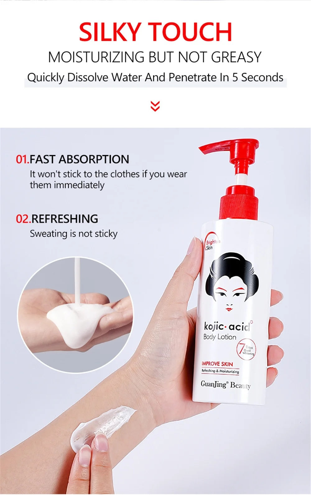 Kojic Acid Skincare Series – Brightening, Dark Spot Removal & Skin Repair Line