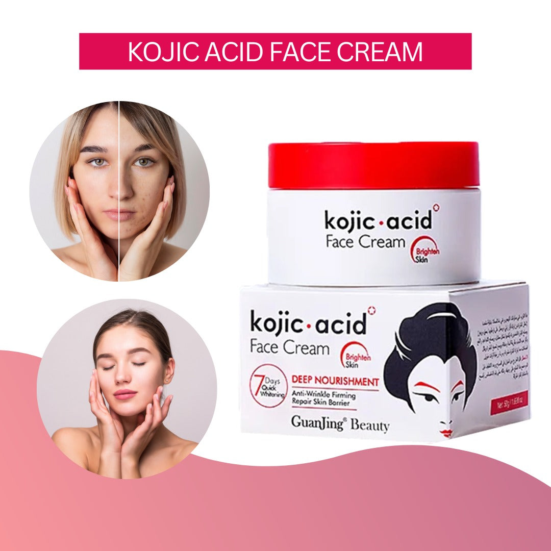Kojic Acid Skincare Series – Brightening, Dark Spot Removal & Skin Repair Line